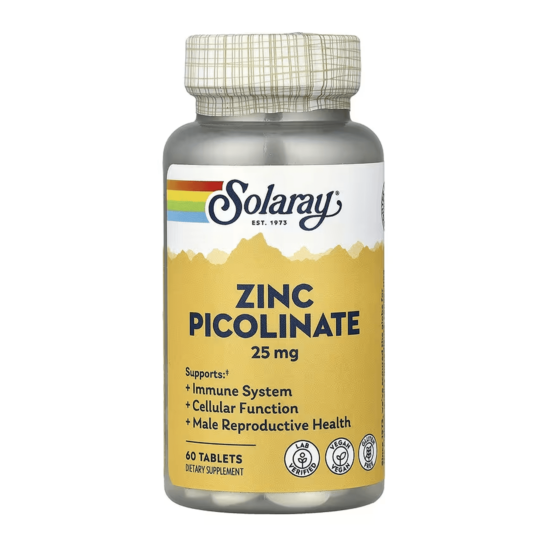 Zinc Picolinate 25mg - 60 tabs