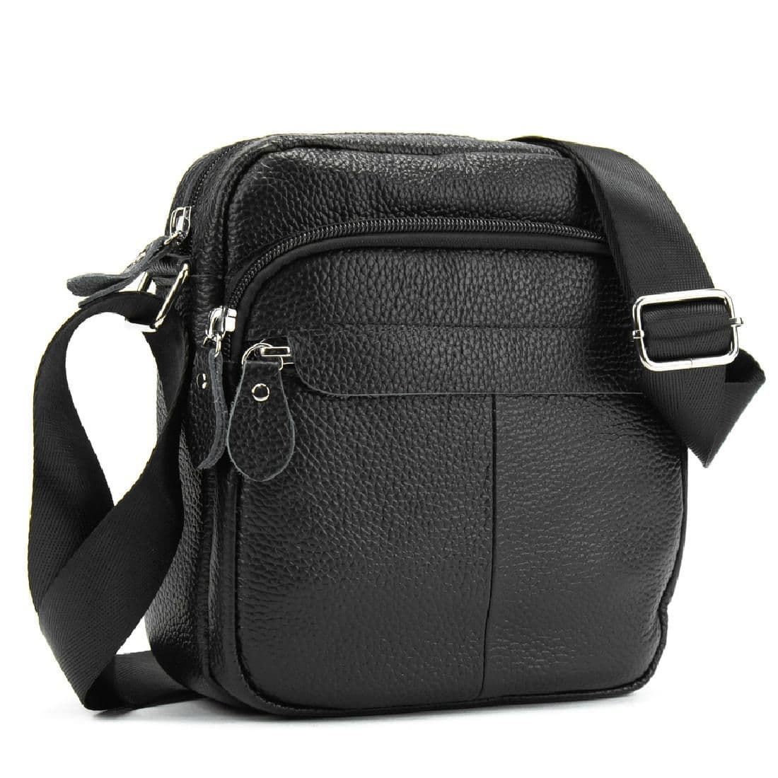 Шкіряний невеликий месенджер Tiding Bag M56-0082A