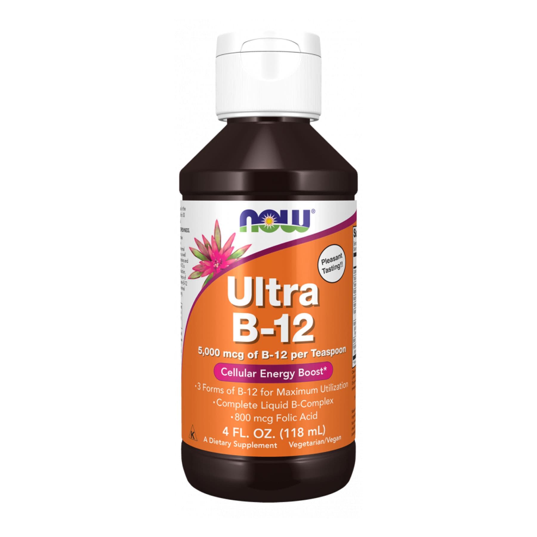 Вітамін B-12 рідкий Ultra, 118 мл, Now Foods