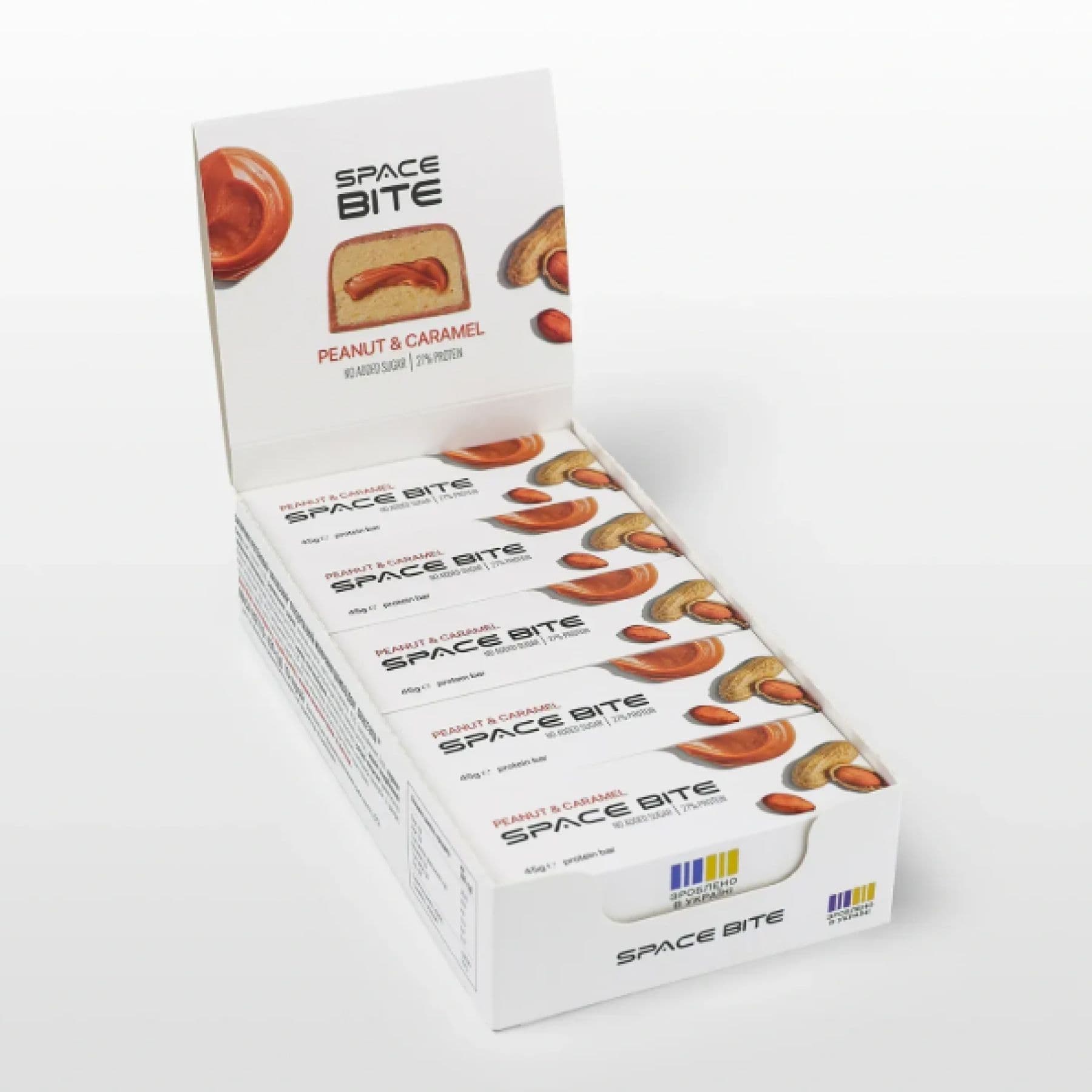Space Bite - 10x45g Peanut Caramel — фото 1