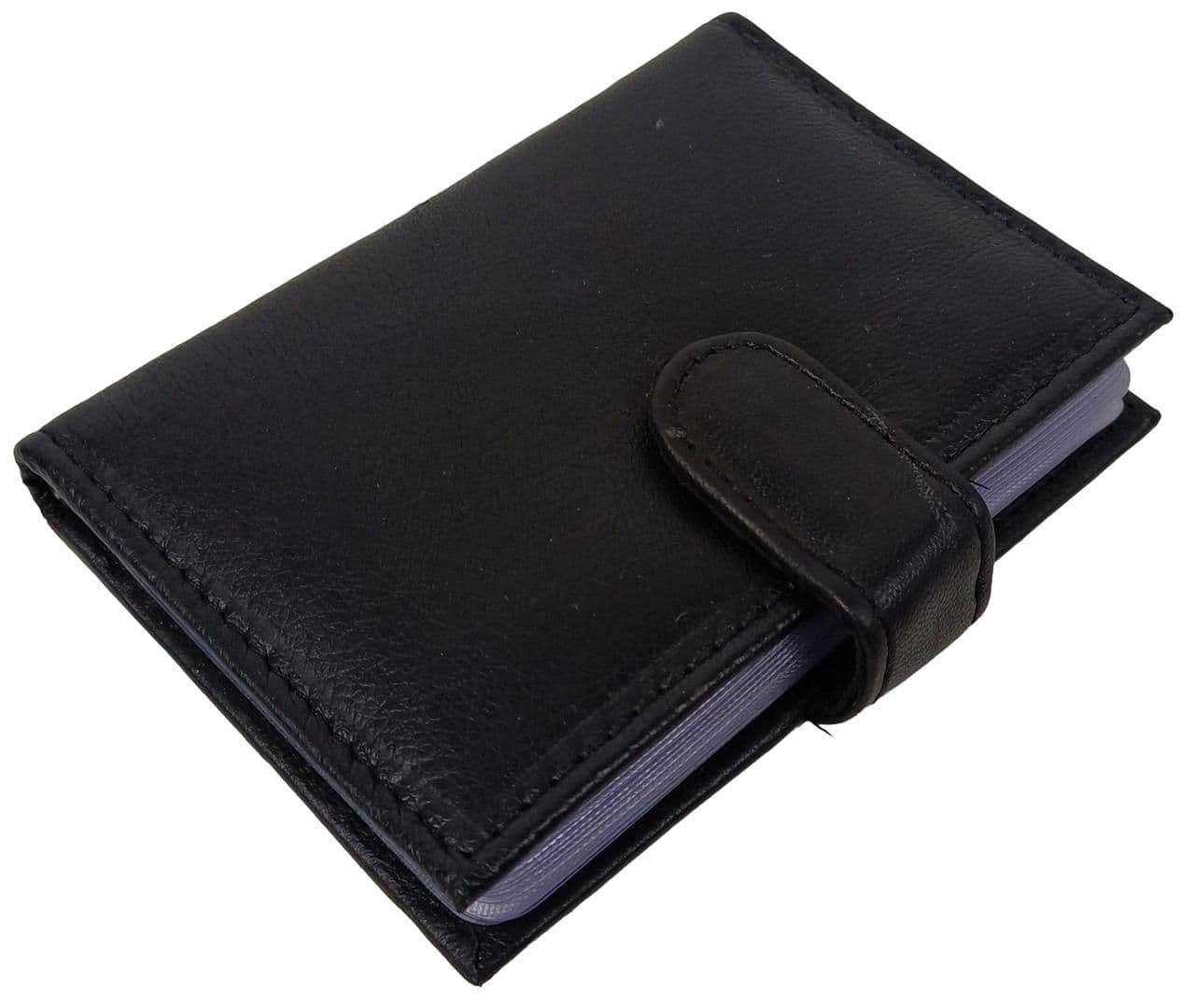 Шкіряний картхолдер, чохол для платіжних карток із захистом RFID Dugros, чорний
