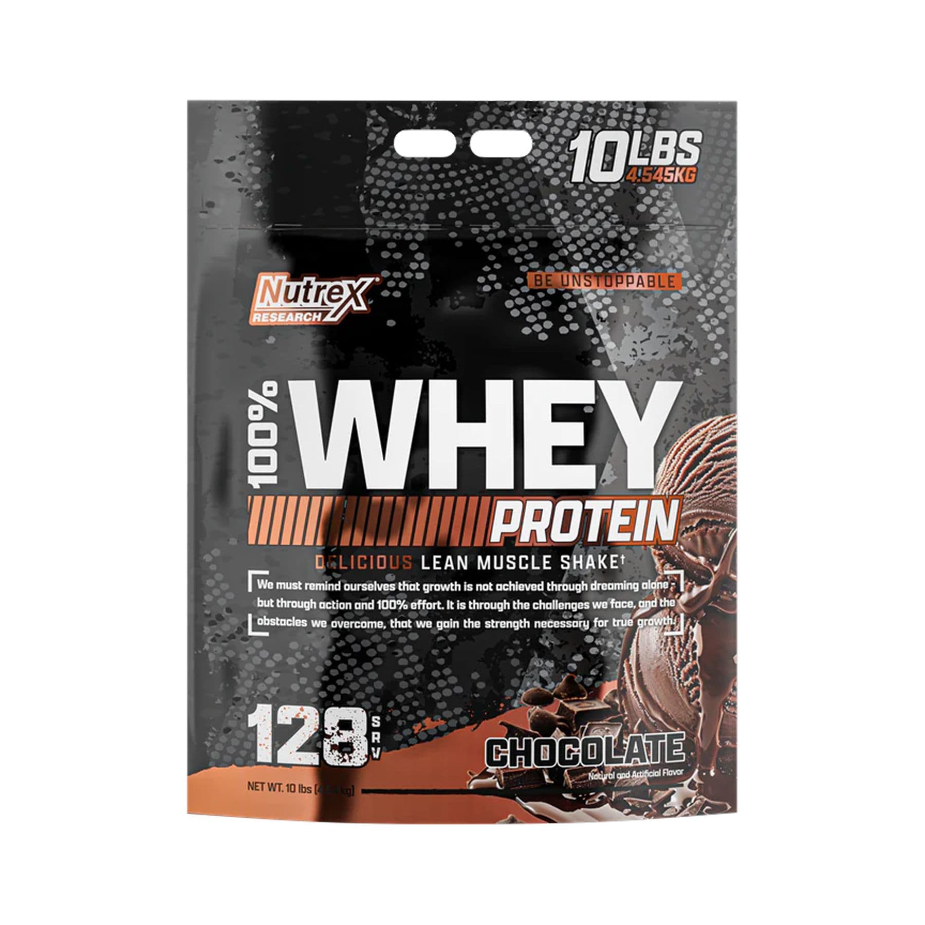 Протеїн 100% Whey, смак шоколад, 4545 г, Nutrex