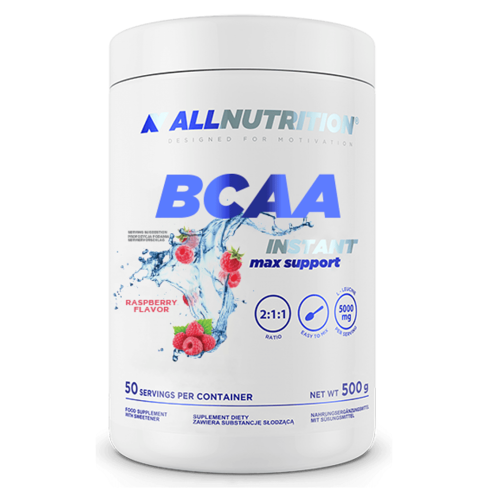 BCAA Max Support Instant - 500g Raspberry (До 10.26)