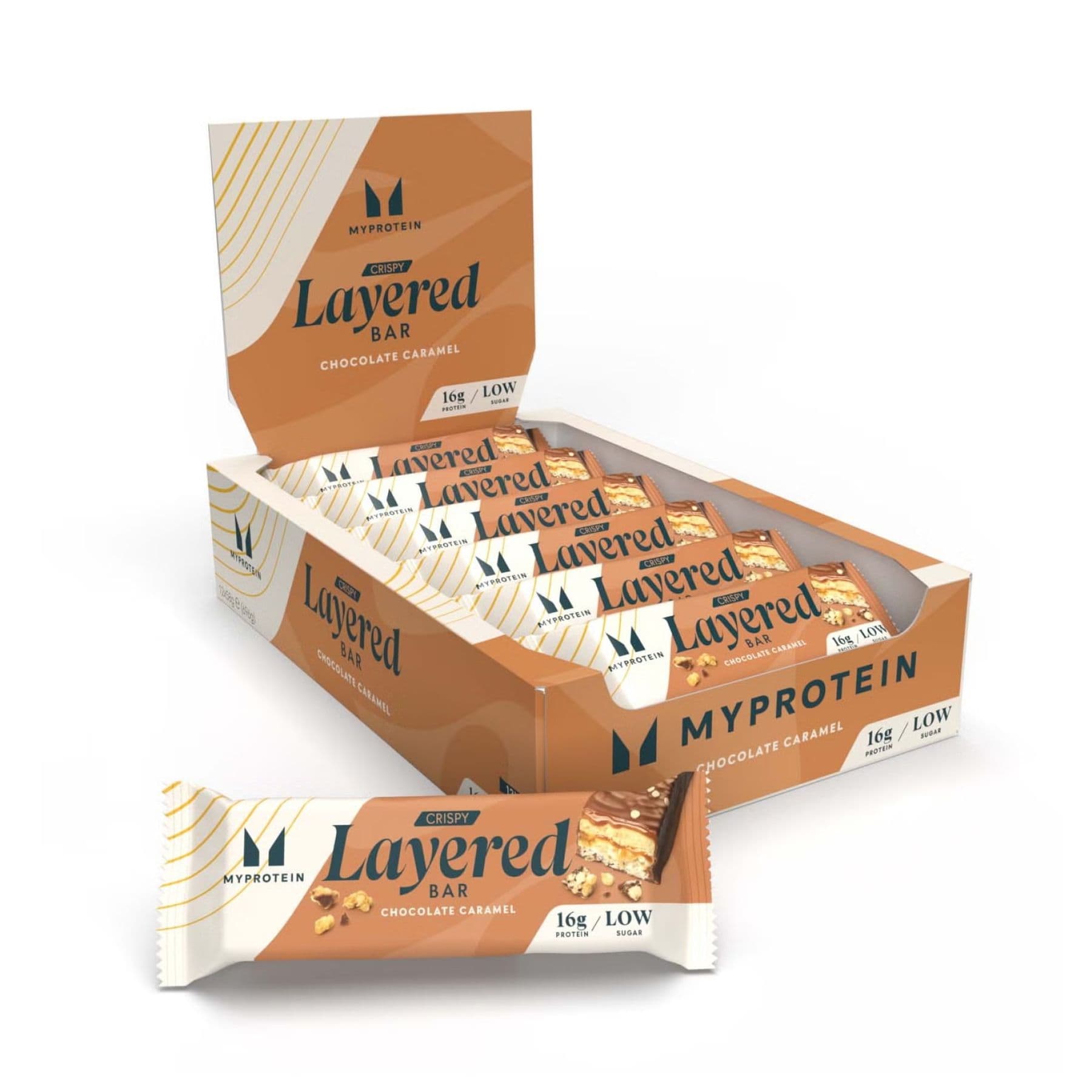 Crispy Layered, 12x58 г, Шоколадна карамель