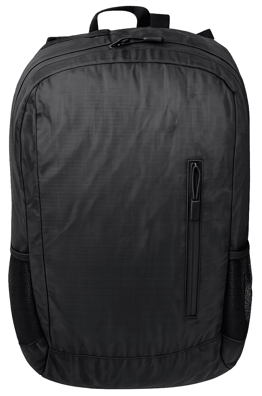 Легкий складаний міський рюкзак 20L Live in style чорний