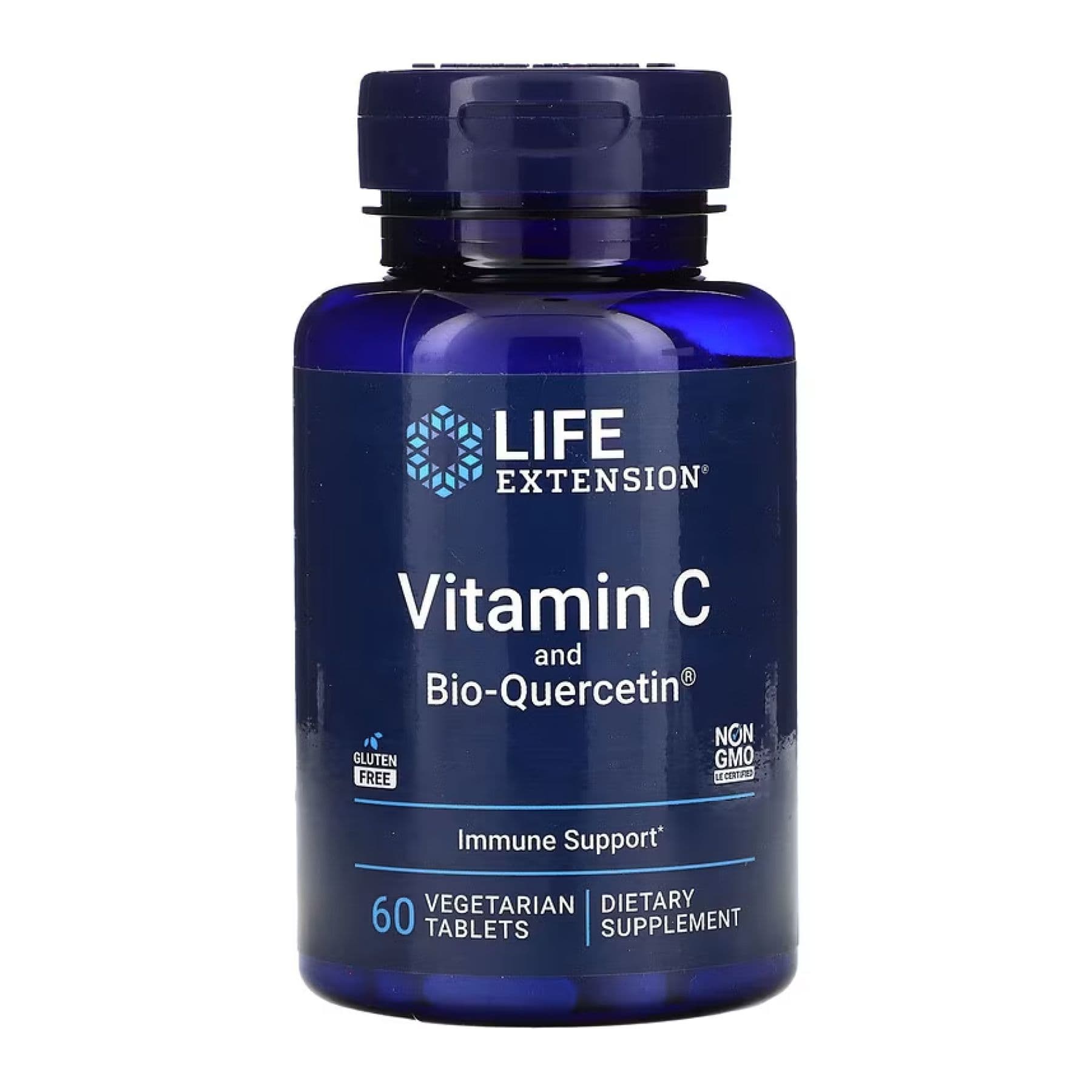 Вітамін C з біо-кверцетином (Bio-Quercetin Phytosome), 60 вегетаріанських капсул, Life Extension