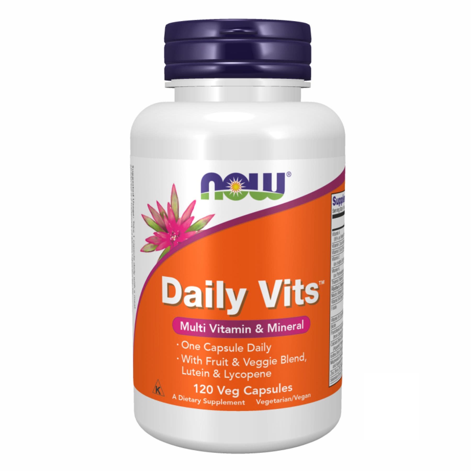 Мультивітаміни Daily Vits, 120 вег. капсул