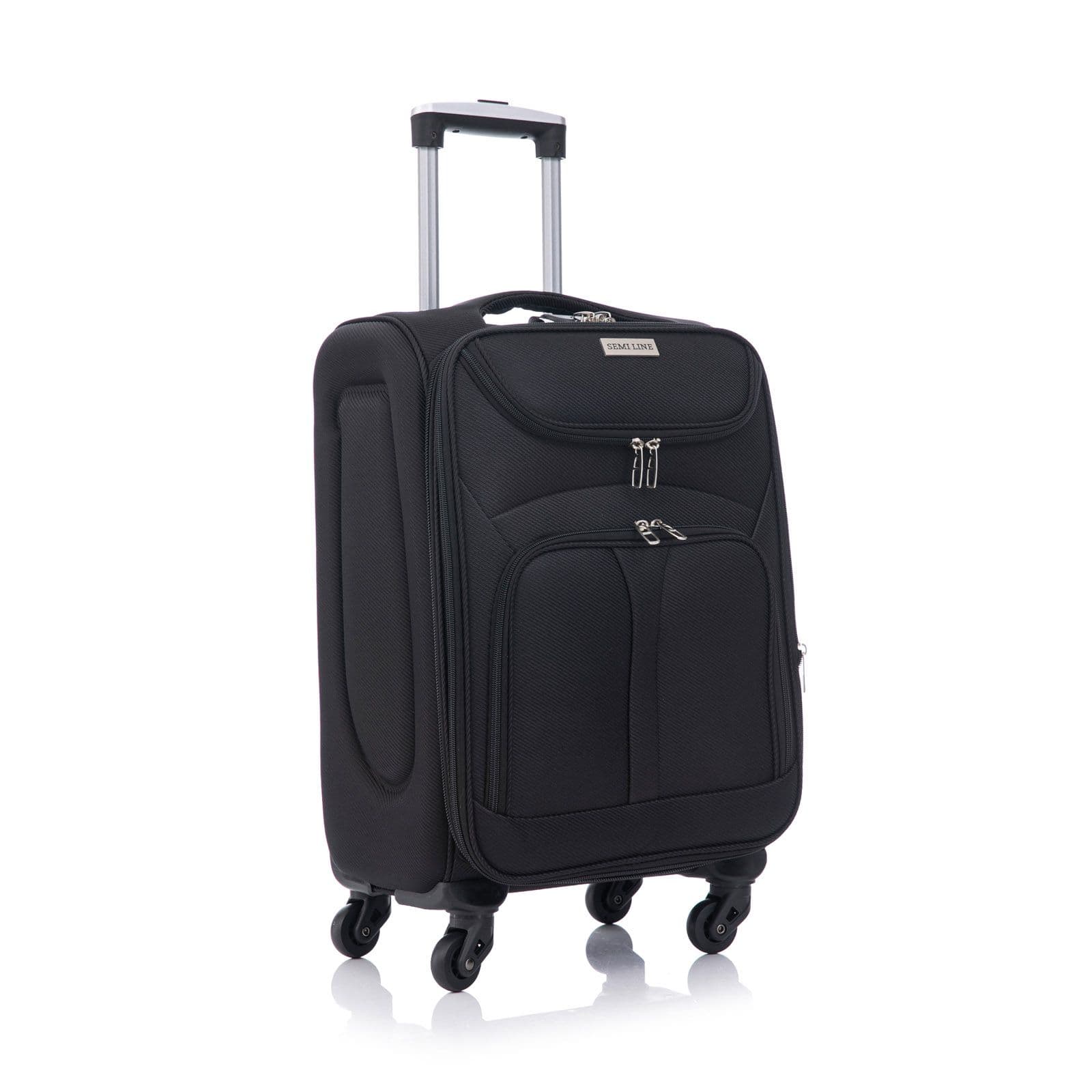 Валіза Semi Line 20" (S) Black (T5961-1)