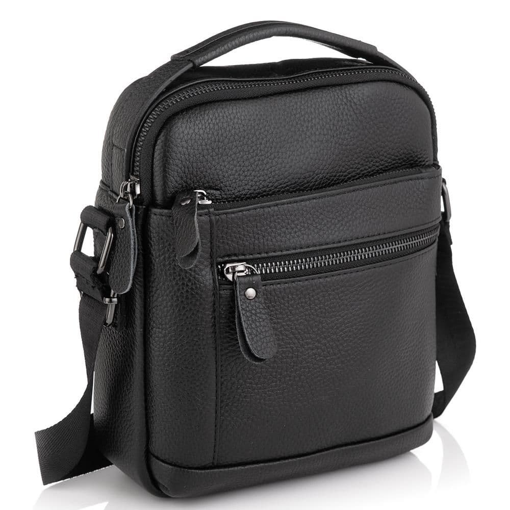 Чоловіча шкіряна сумка месенджер Tiding Bag A25F-2217A — фото 1