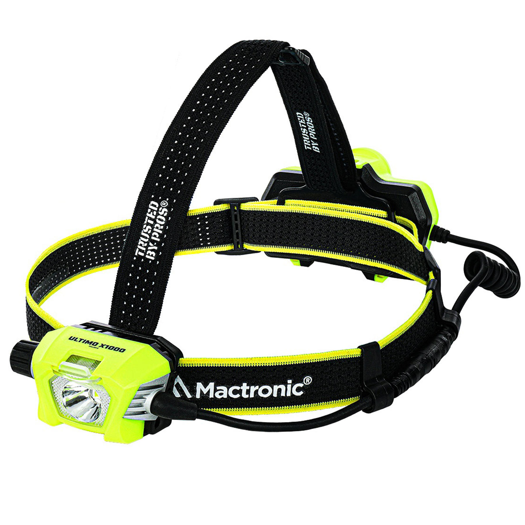 Ліхтар налобний Mactronic Ultimo X1000 (1000 Lm) Cool White/Red Type-C Recharg Helmet Kit (PHL0012) — фото 1