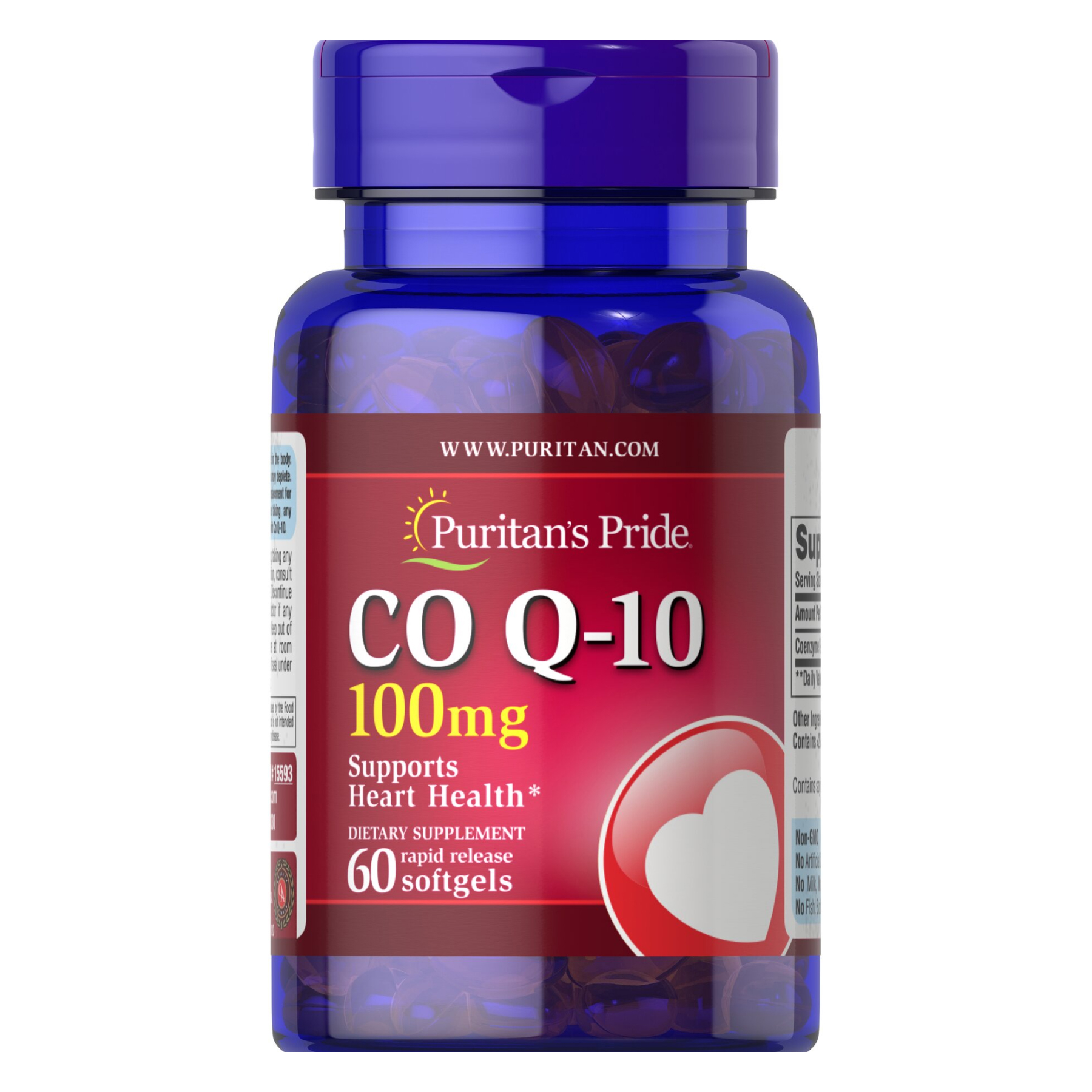 Q-SORB Co Q-10 100 мг, 60 м'яких капсул