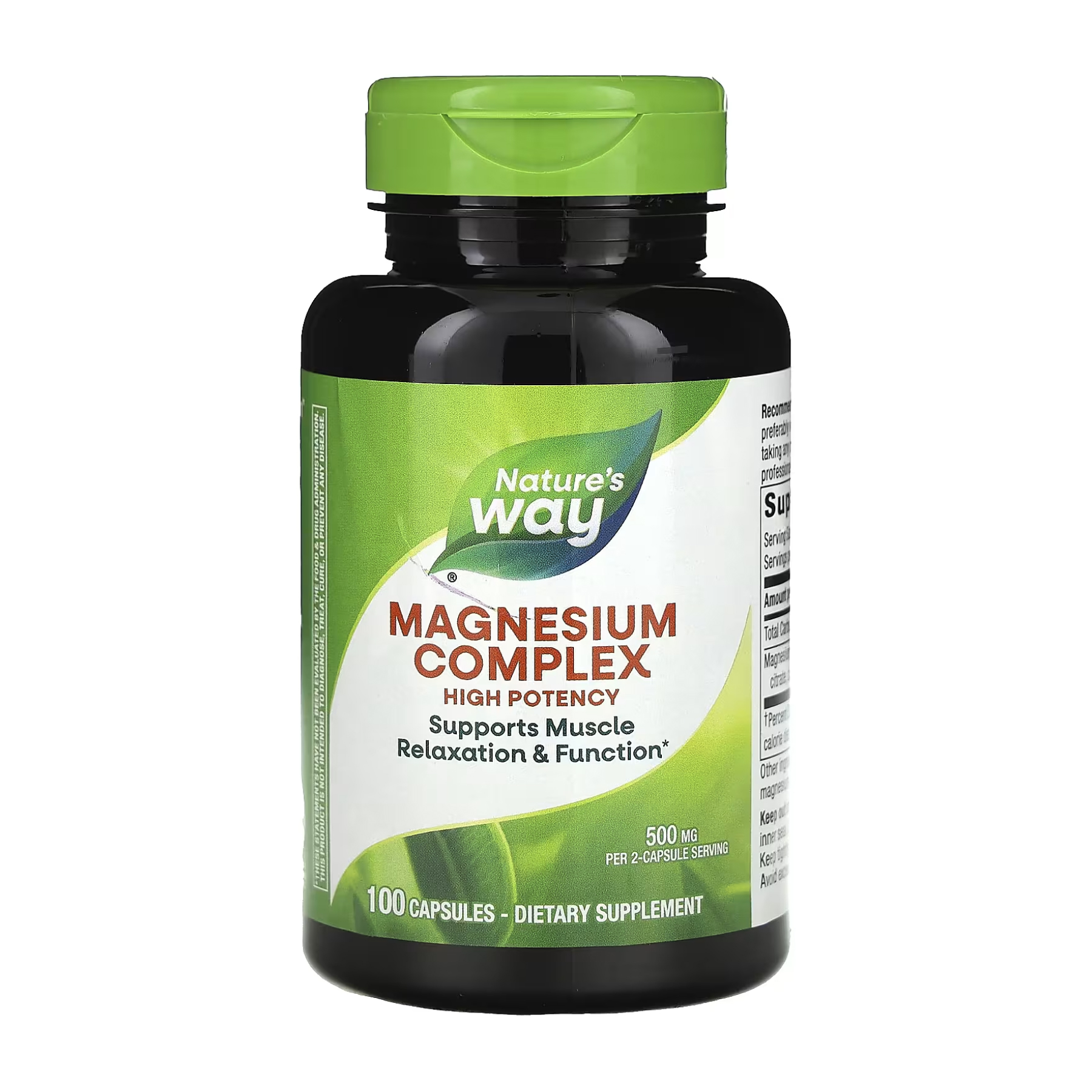 Магній Комплекс, 100 капсул, Nature's Way