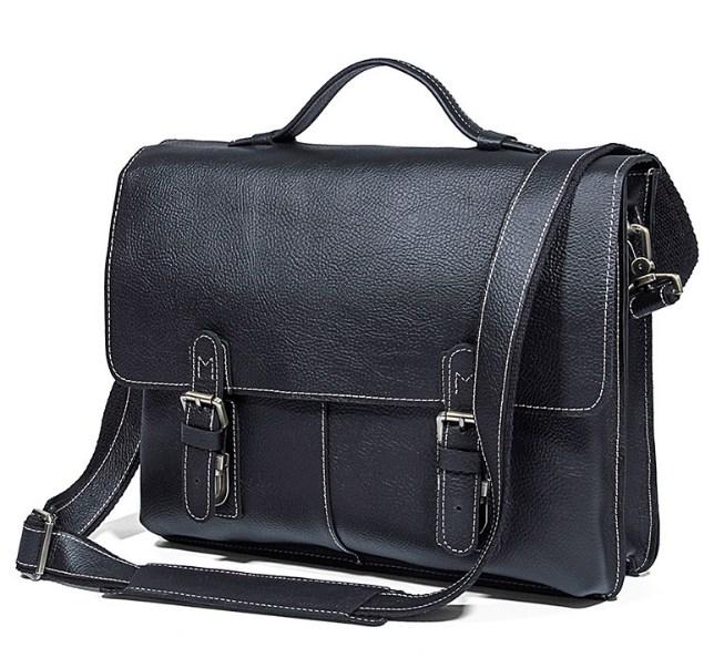Чоловічий шкіряний портфель TIDING BAG 7090A
