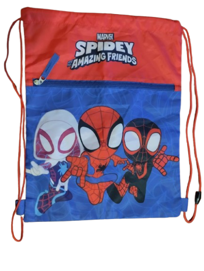 Сумка для взуття, торбинка, дитячий рюкзак Spidey and his Amazing friends