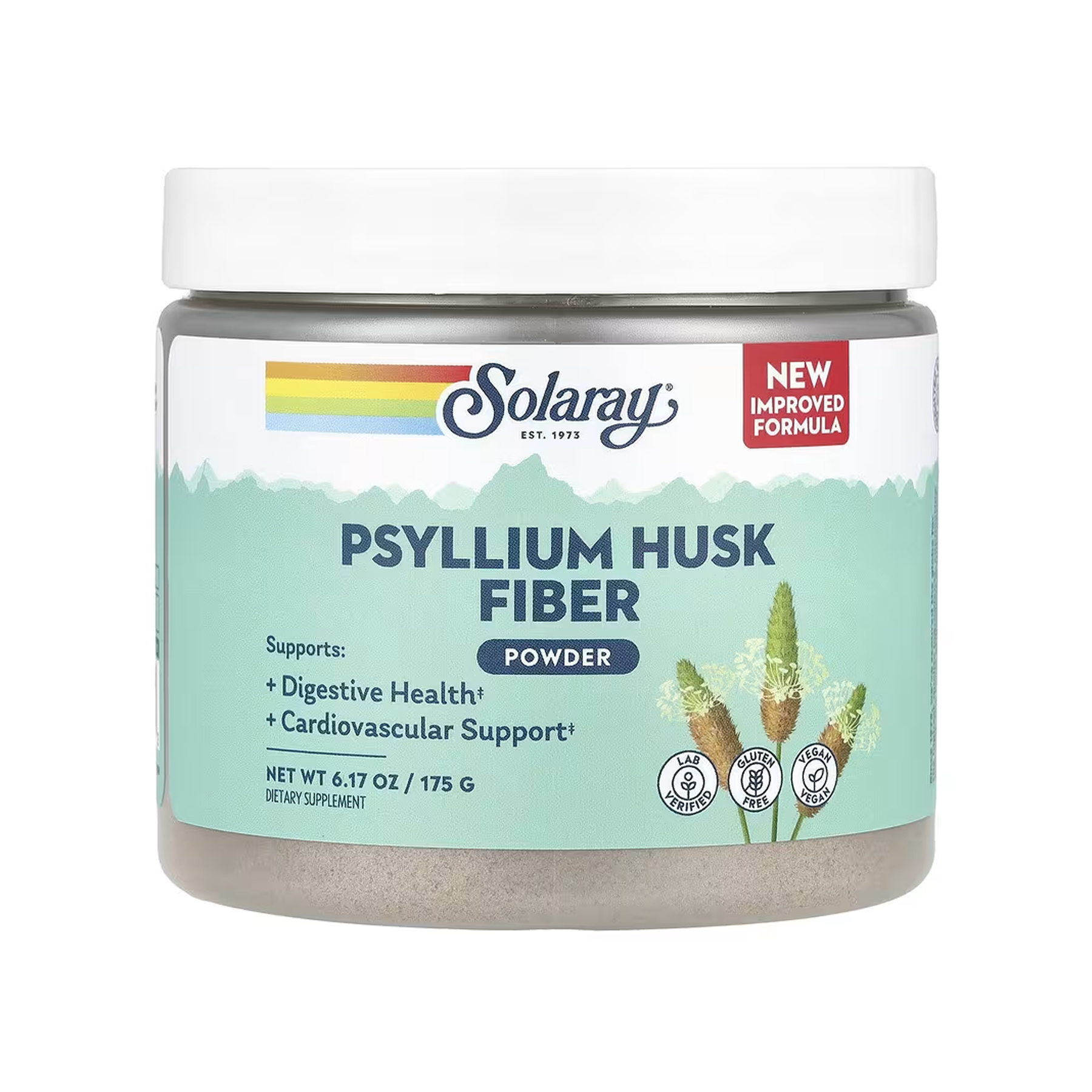 Psyllium Husk Fiber Powder - 175g Unflavored — фото 1