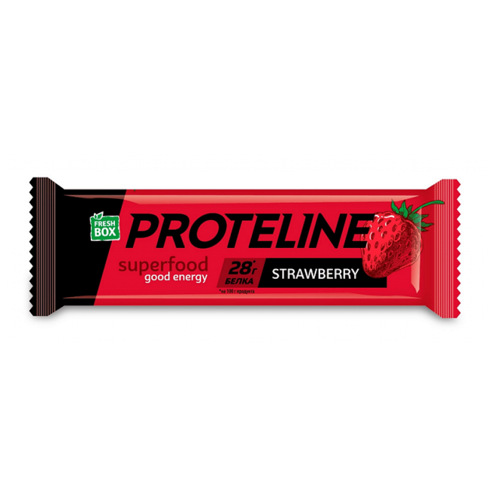 Fresh Box ProteLine, 24x40 г, Полуниця
