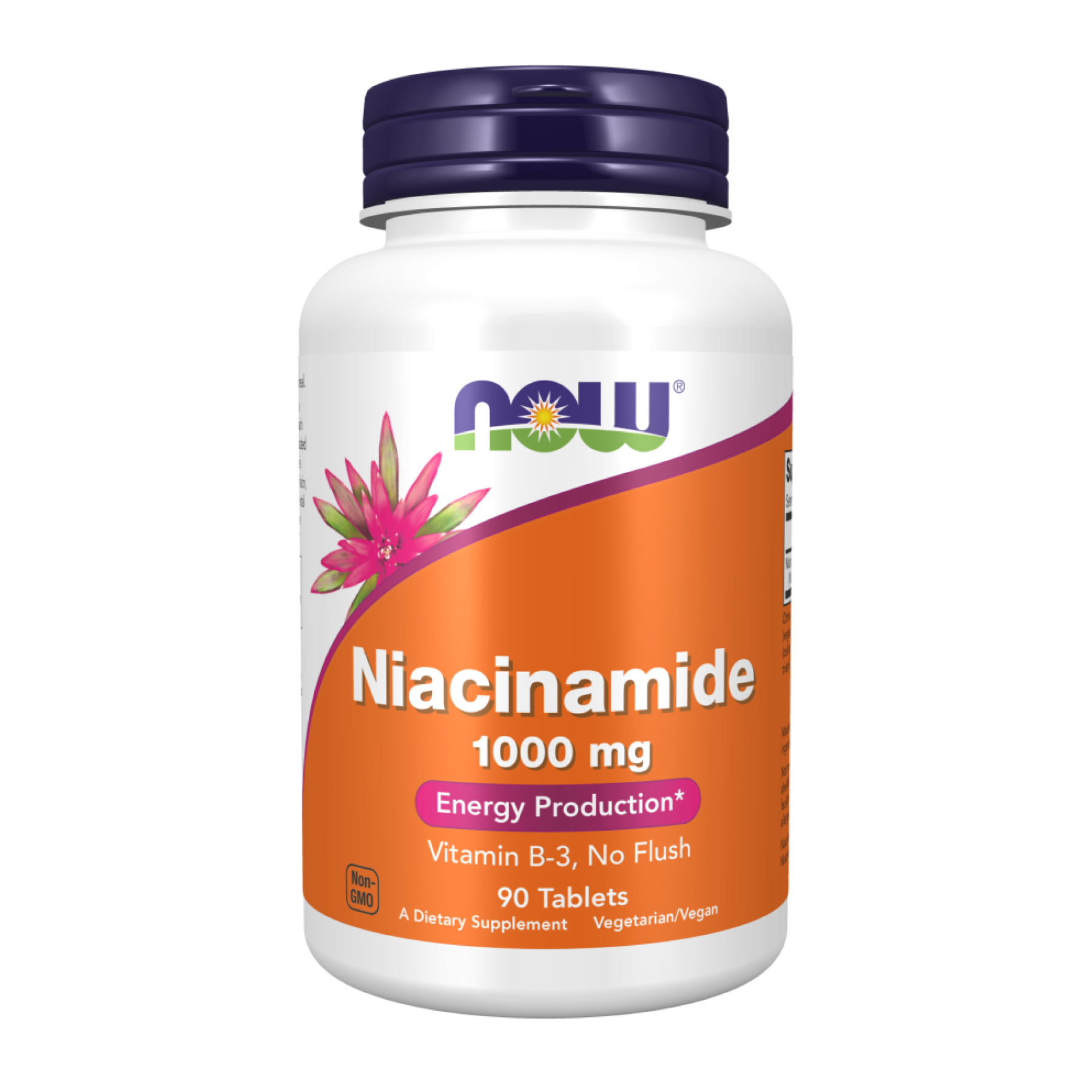 Niacinamide 1000 mg - 90 tabs — фото 1