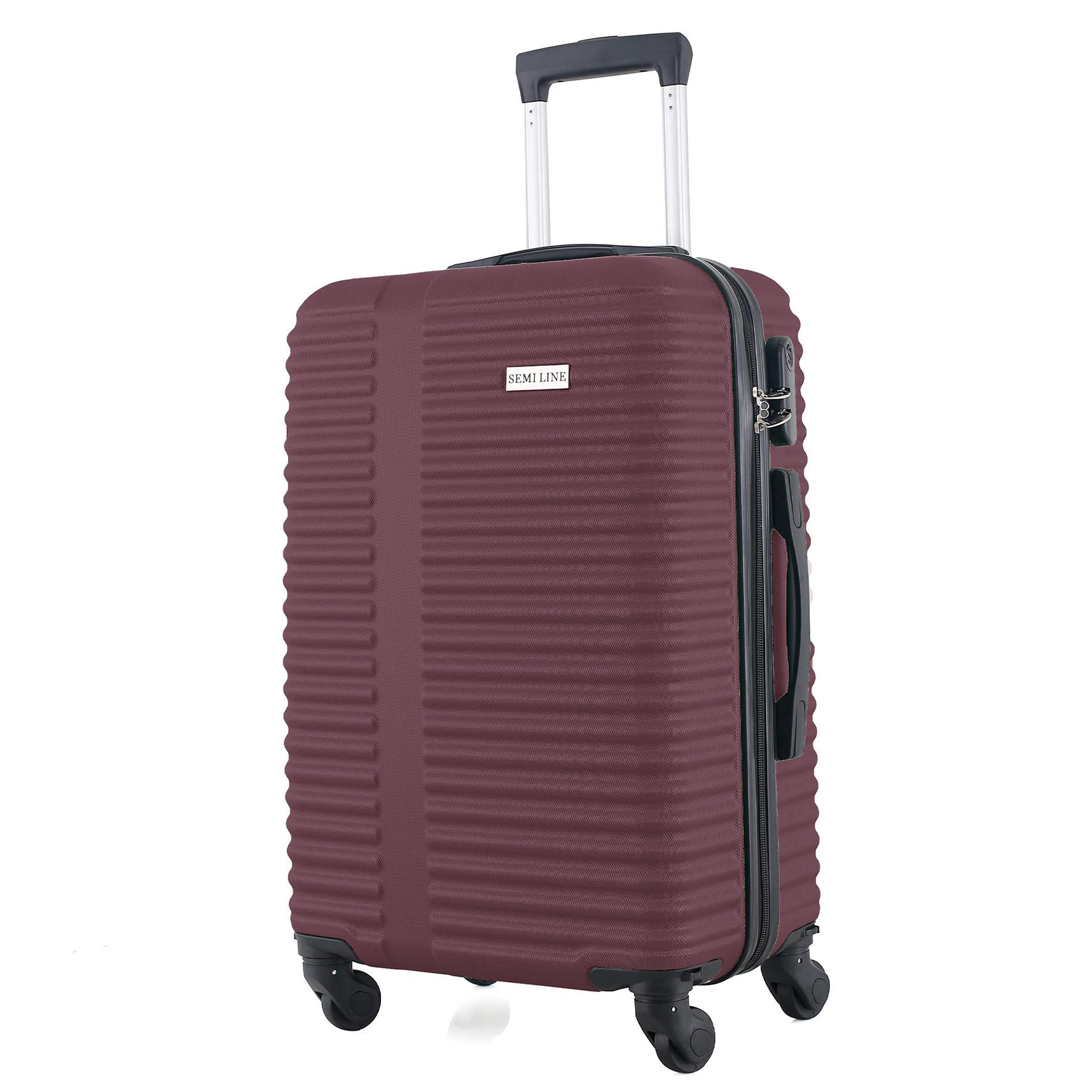 Валіза Semi Line 22" (M) Burgundy (T5574-3)