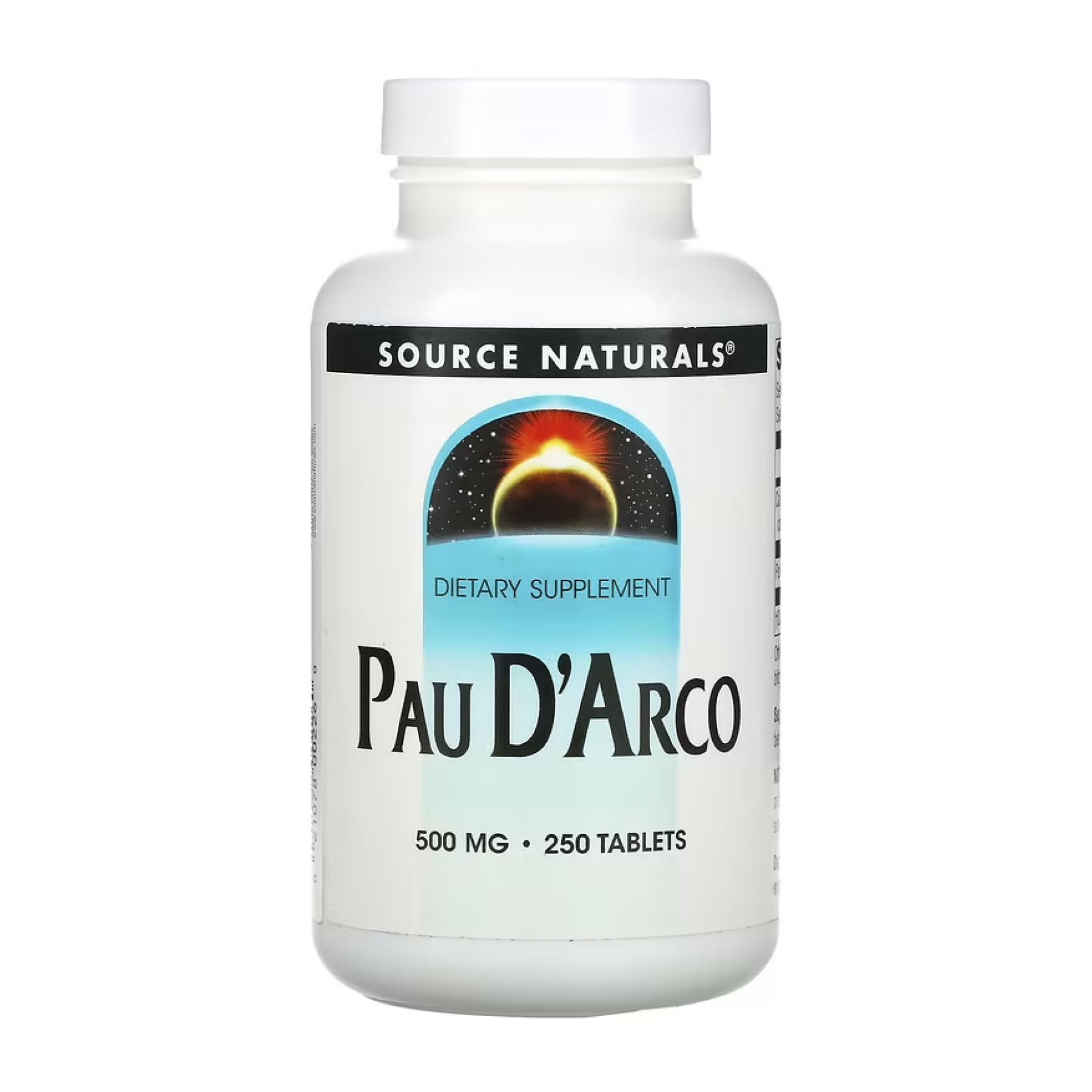 Pau D'Arco 500mg - 250 tabs (Пошкоджена етикетка) — фото 1