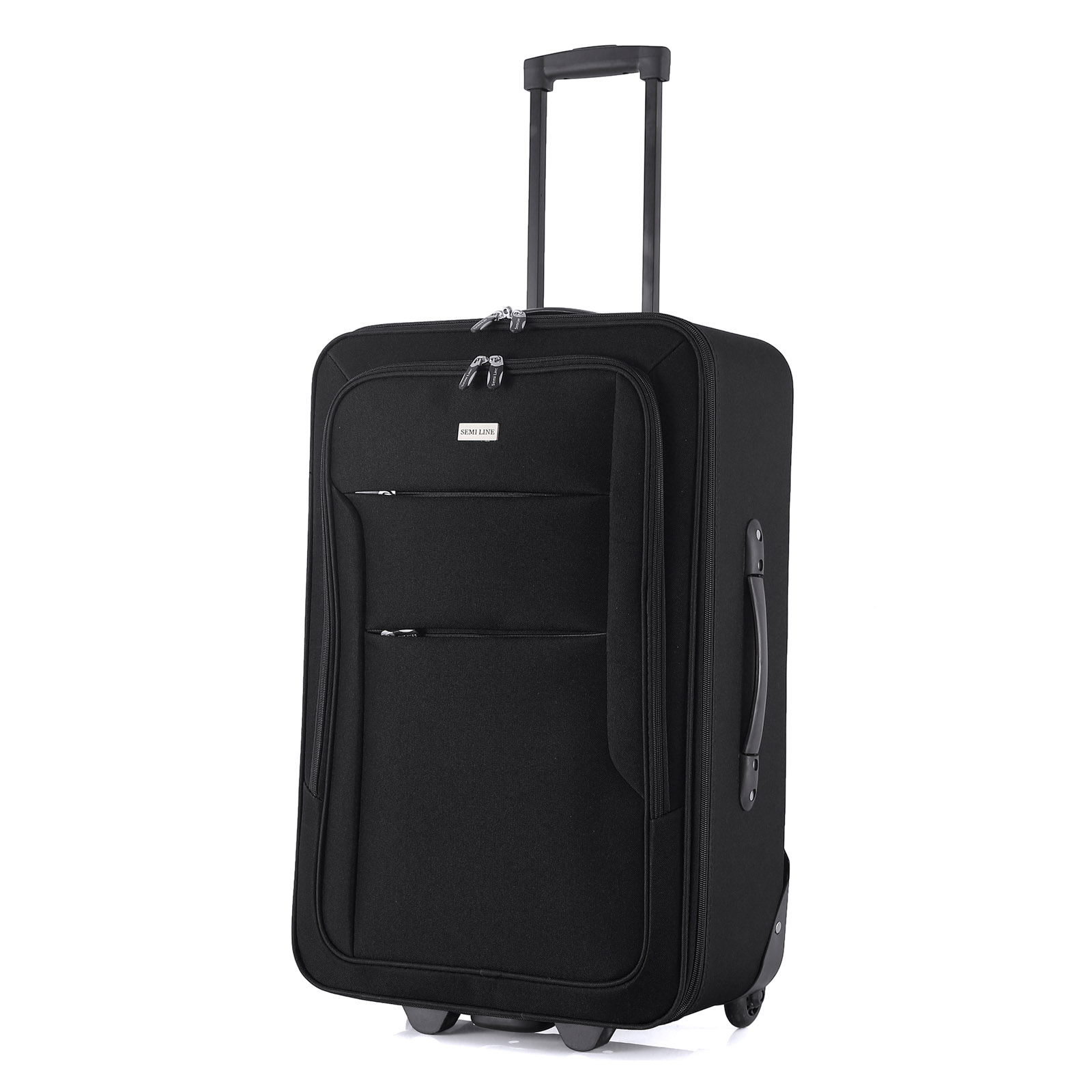 Валіза Semi Line 24" (M) Black (T5676-2)