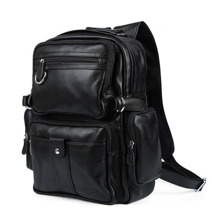 Рюкзак шкіряний TIDING BAG T3001