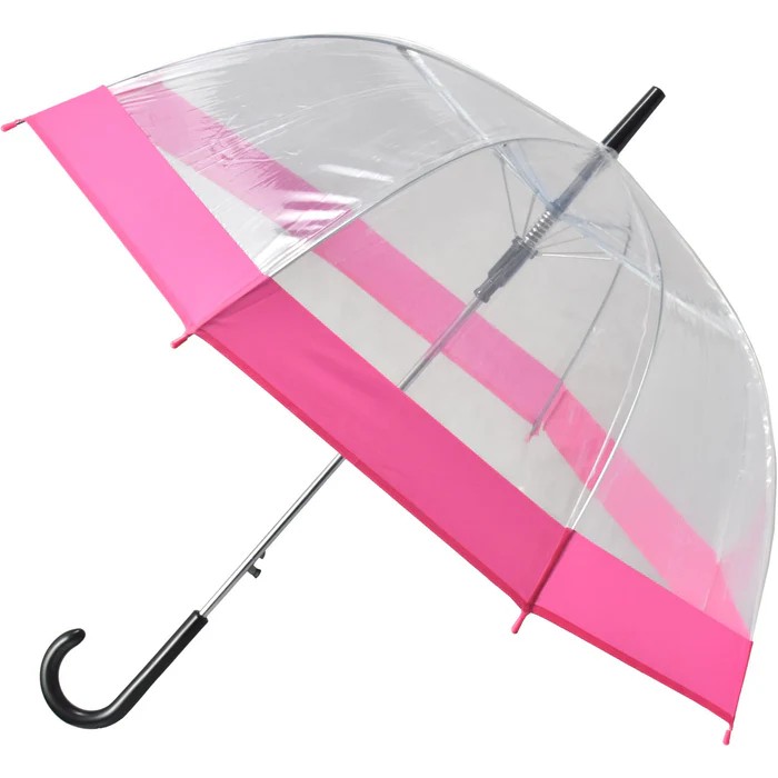 Парасолька Semi Line Transparent-Pink (2507-5)