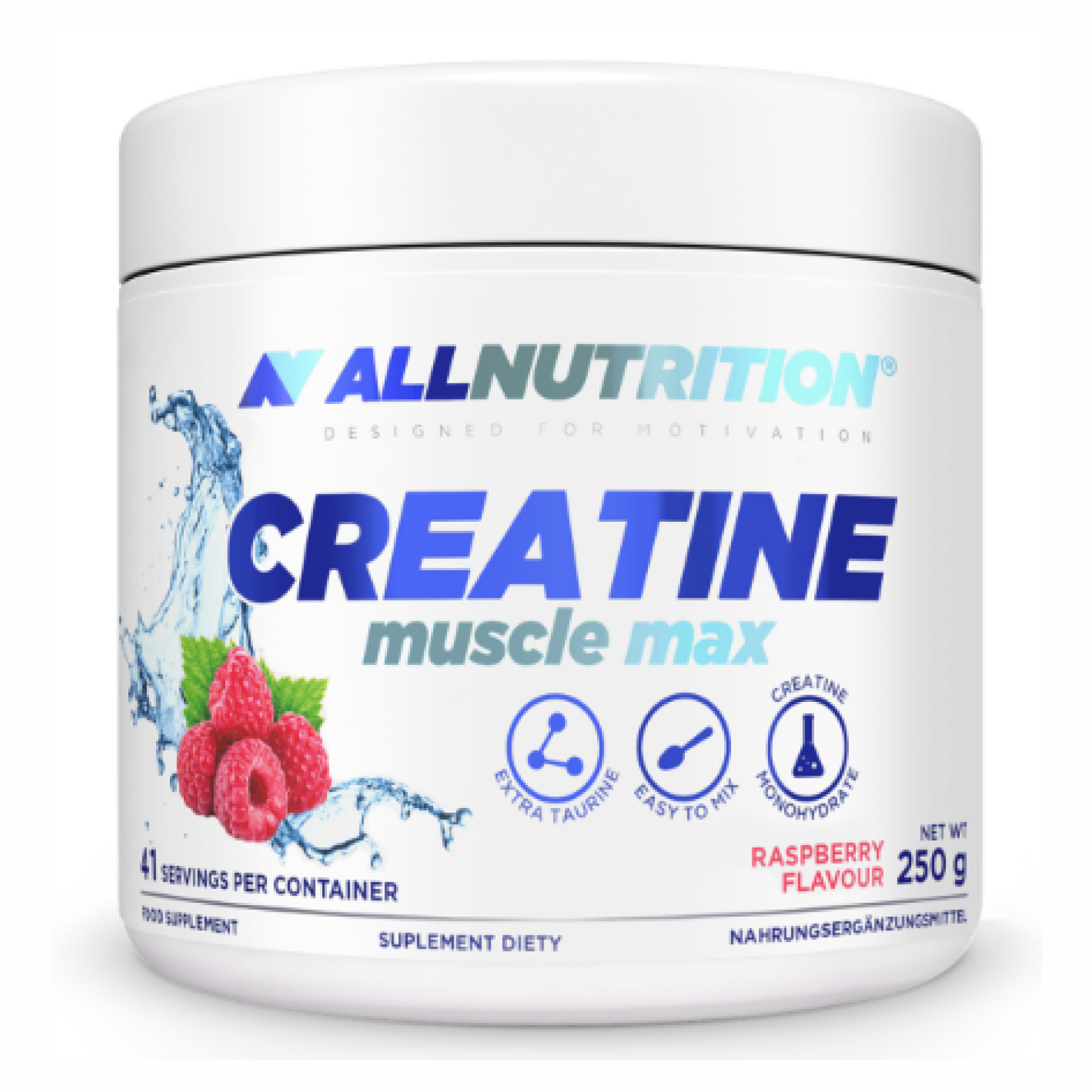 Creatine Muscle Max, 250 г, Яблуко