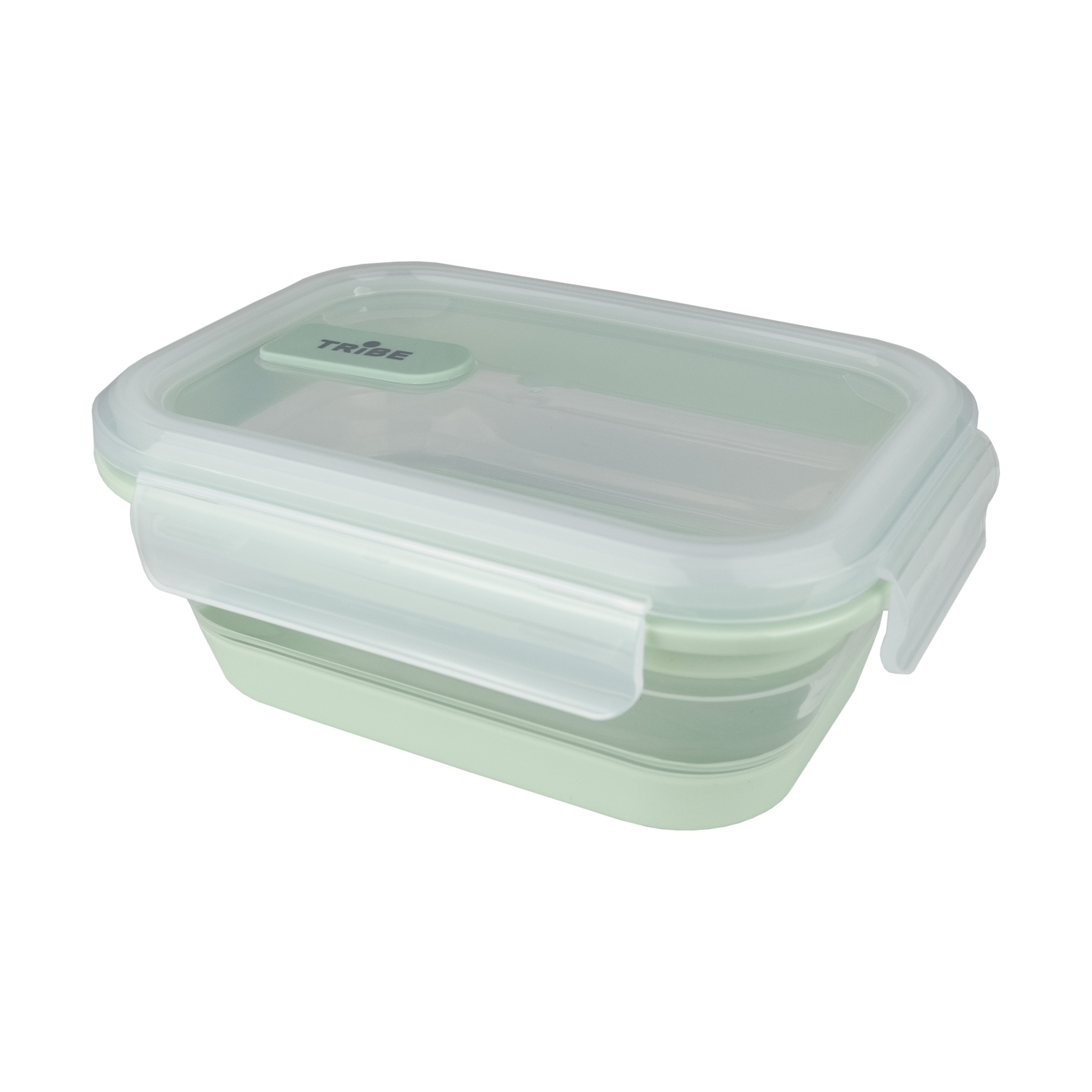 Контейнер Tribe Collapsible Container 800 мл силіконовий T-FF-0028, grey