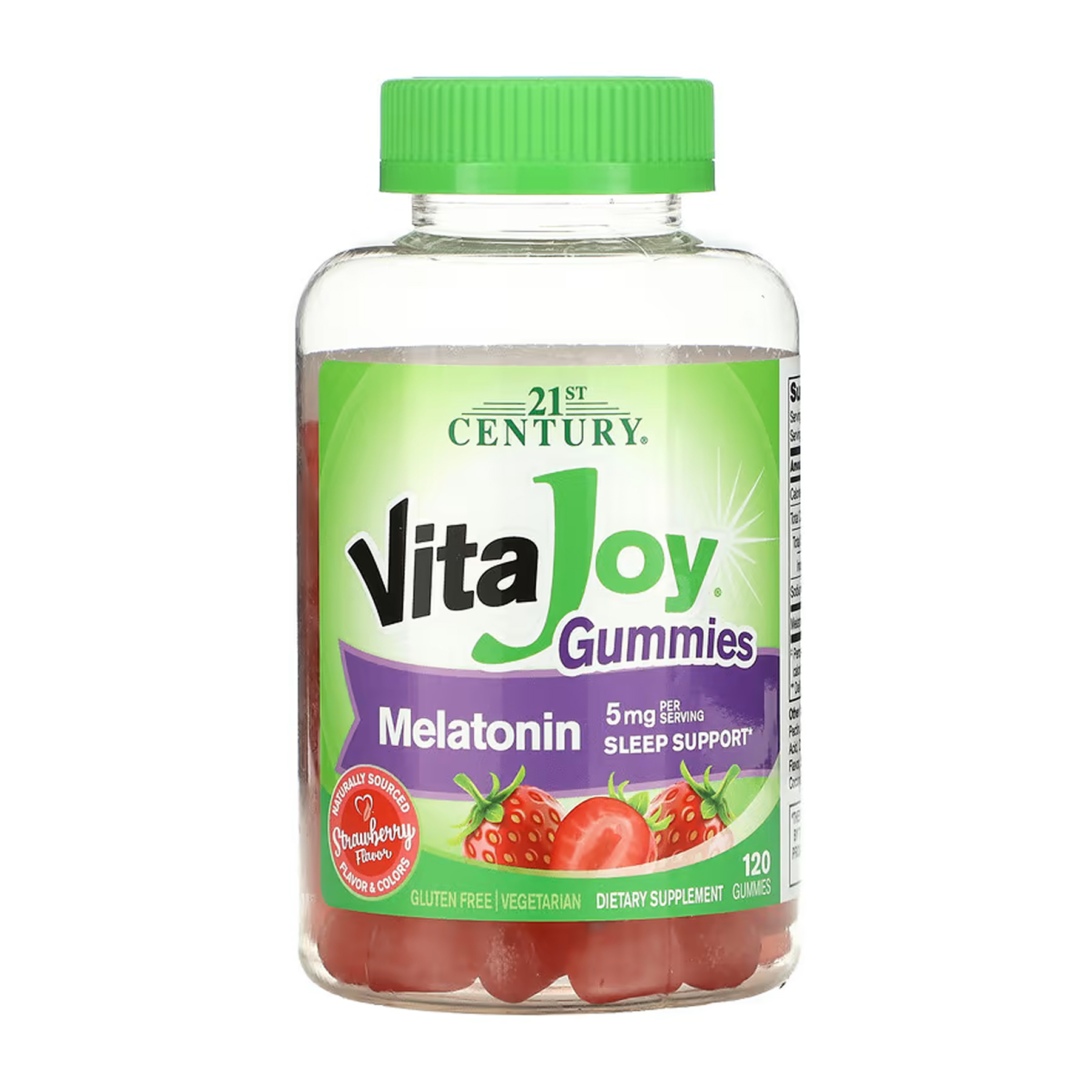 VitaJoy Мелатонін 5 мг, 120 жувальних цукерок