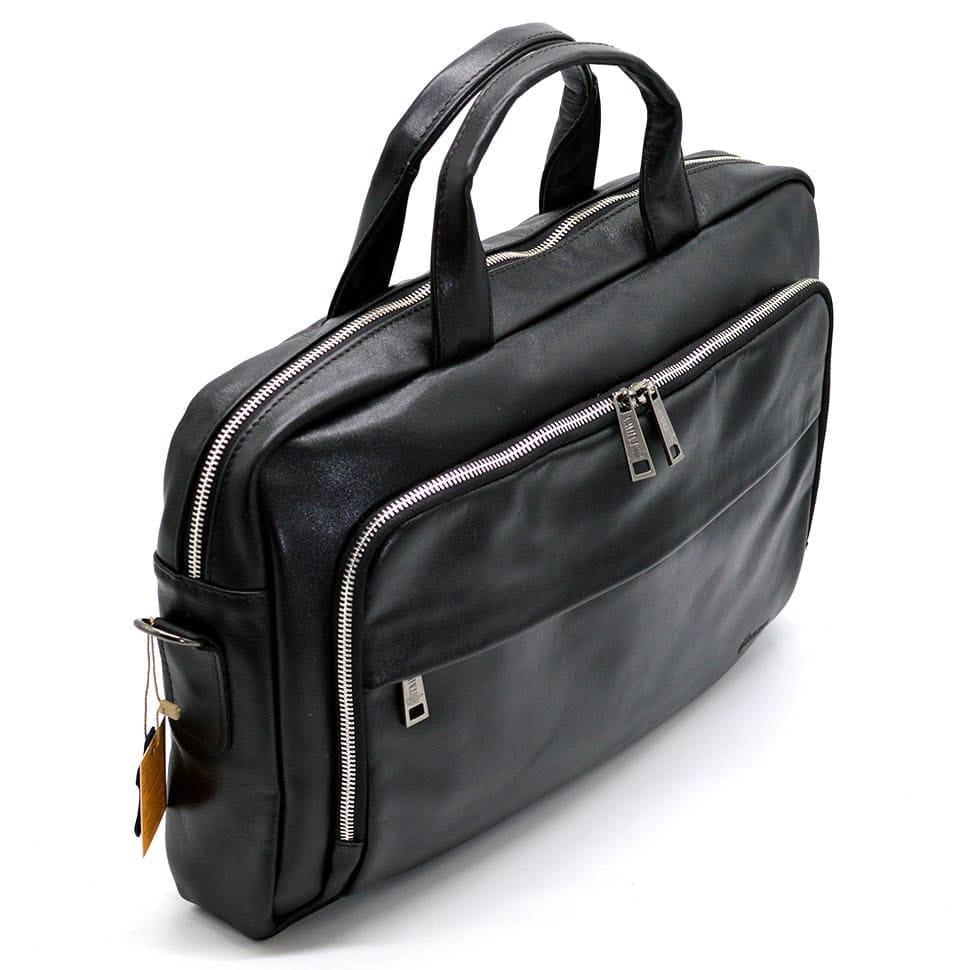 Сумка-портфель для ноутбука у чорному кольорі GA-7334-4lx TARWA