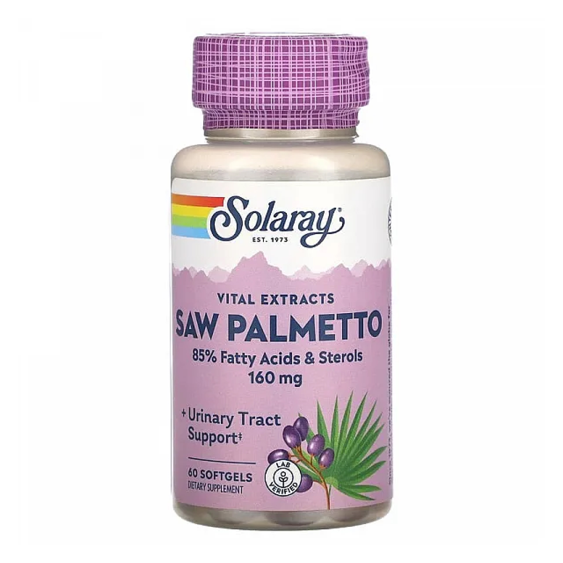 Saw Palmetto Berry Extract 160mg - 60 caps — фото 1
