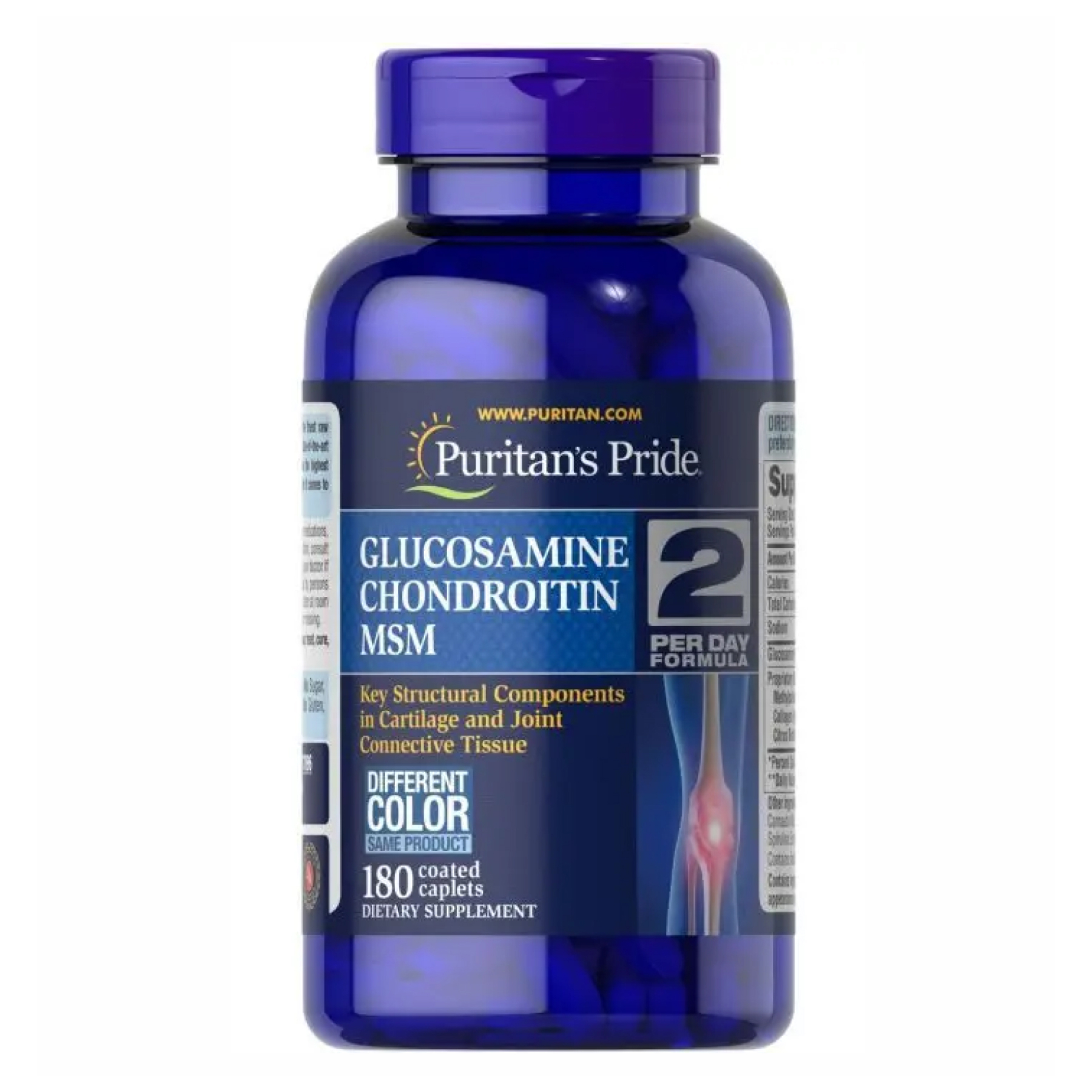 Glucosamine Chondroitin MSM Triple Strength - 180tabs (Пошкоджена банка) — фото 1