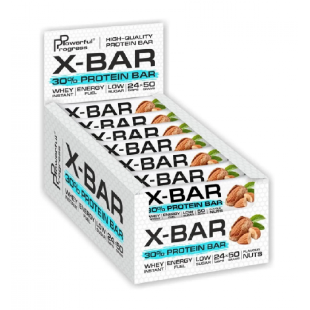 X-Bar, 24x50 г, Мигдаль