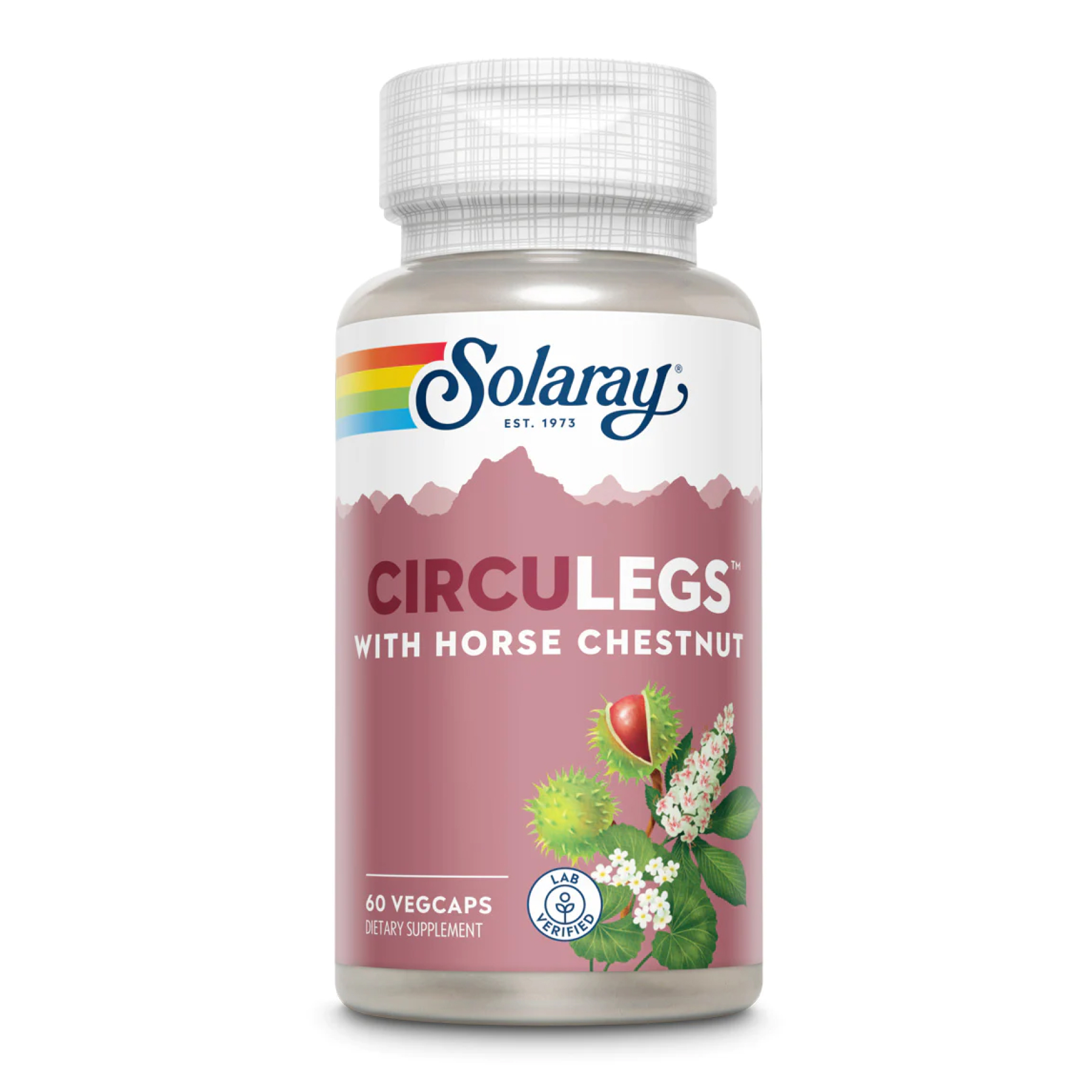 CircuLegs підтримка циркуляції, 200 мг, 60 вег. капсул, Solaray