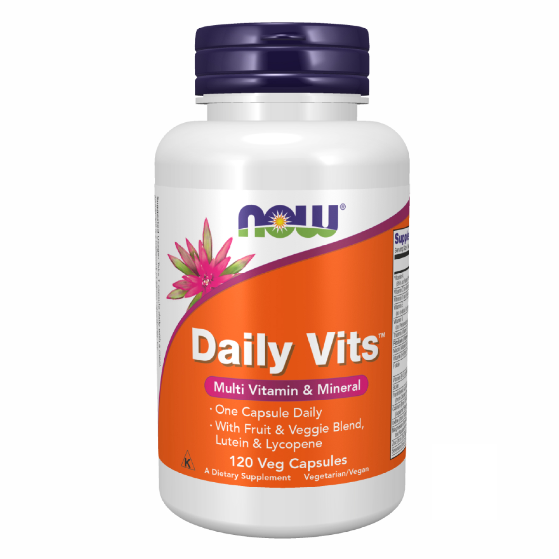 Мультивітаміни Daily Vits, 120 вег. капсул