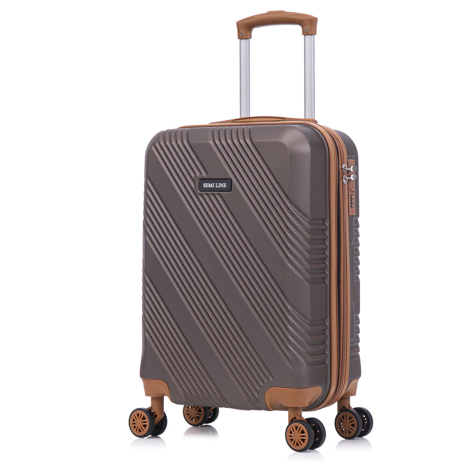 Валіза Semi Line 20" (S) Brown (T5850-1)