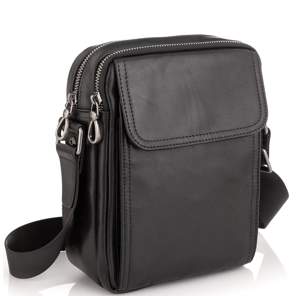 Сумка через плече чоловіча шкіряна Tiding Bag 8912A