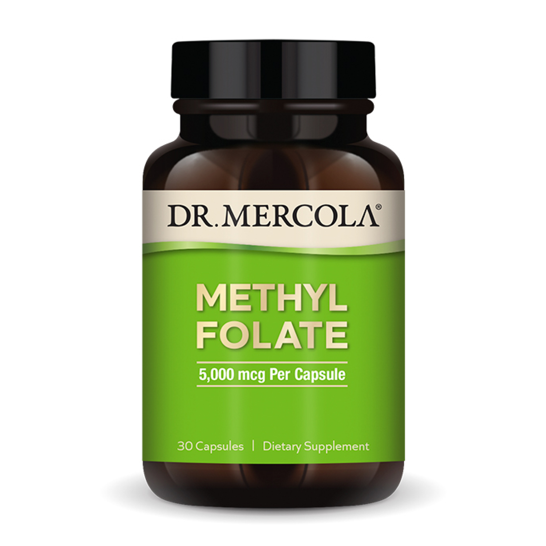 Метилфолат, 30 капсул, Dr. Mercola