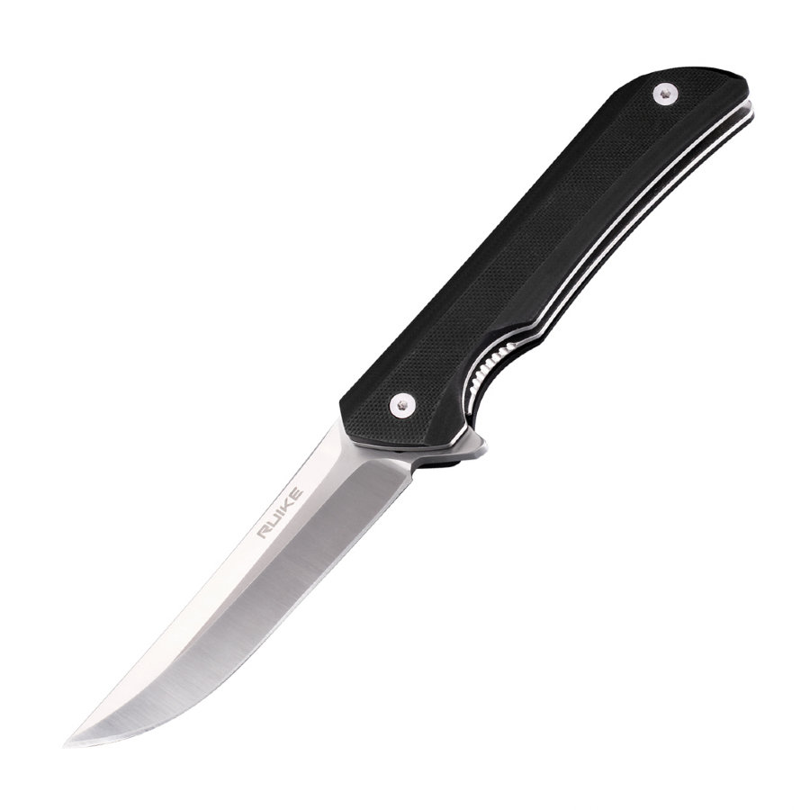 Ніж складаний туристичний Ruike Hussar P121-B, (9.2 см) 14C28N / G10 чорний