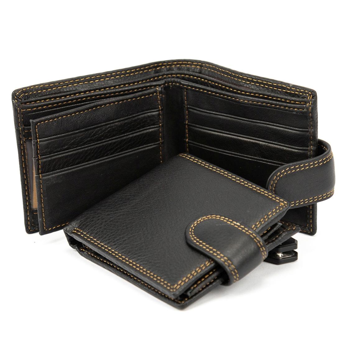 Портмоне коричневе вінтажне Tiding Bag M39-FA26-5DB