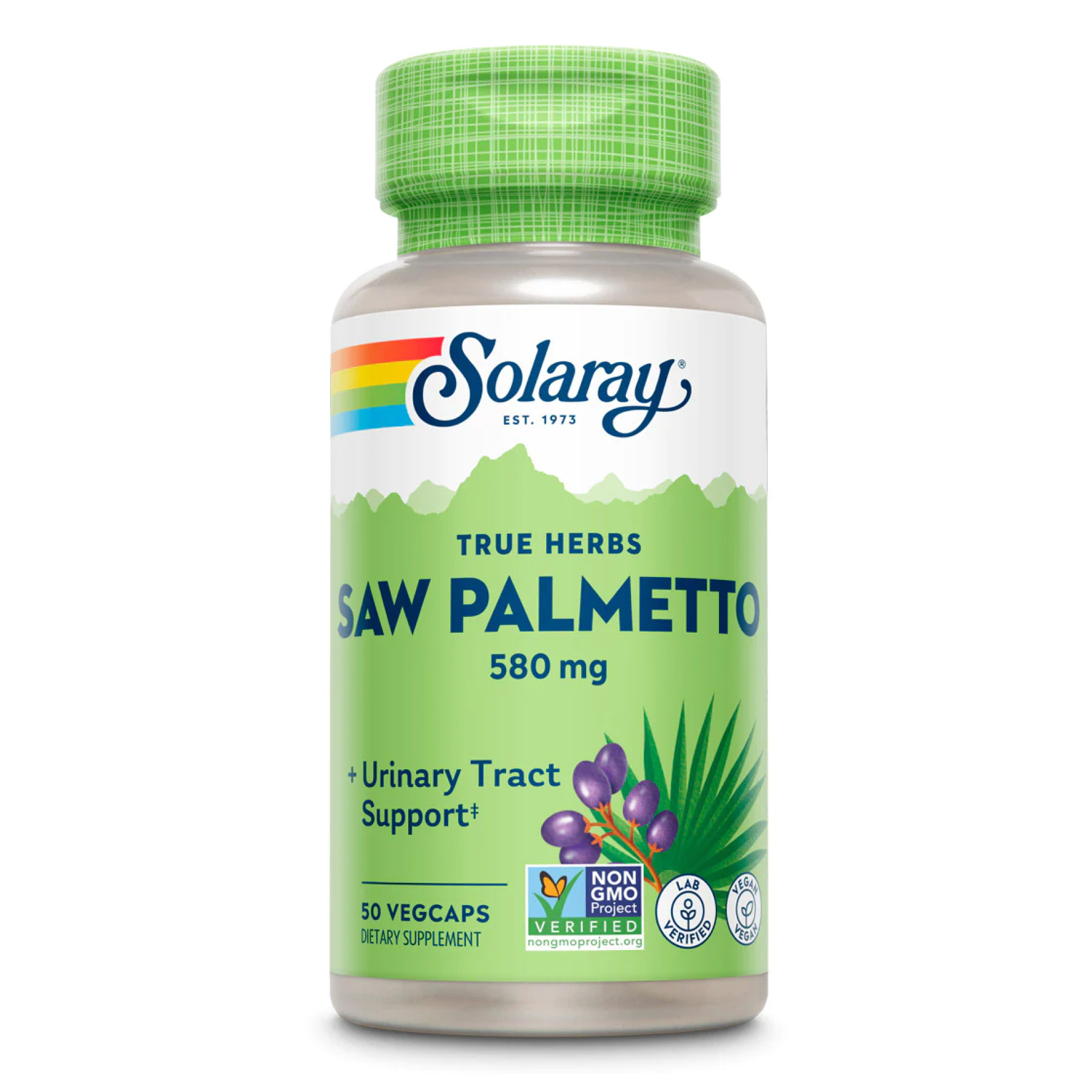 Saw Palmetto Berry 580mg - 50 vcaps — фото 1