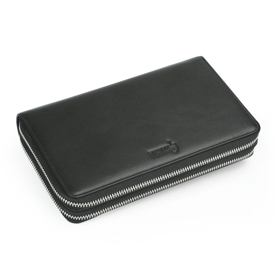 Чоловічий шкіряний клатч на два відділення с петлей и RFID TARWA GA-6060-4lx