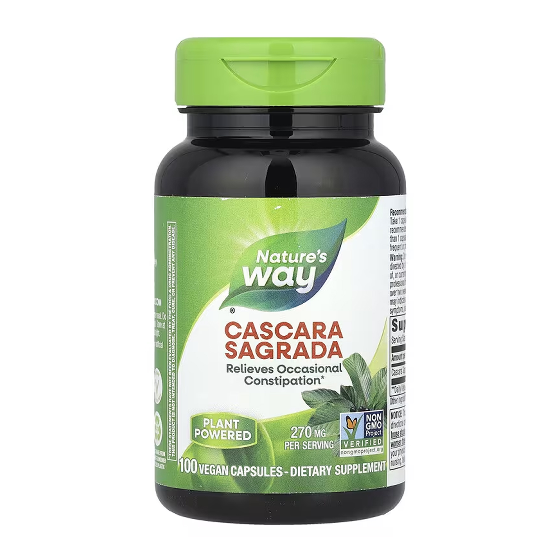 Cascara Sagrada - 100 vcaps