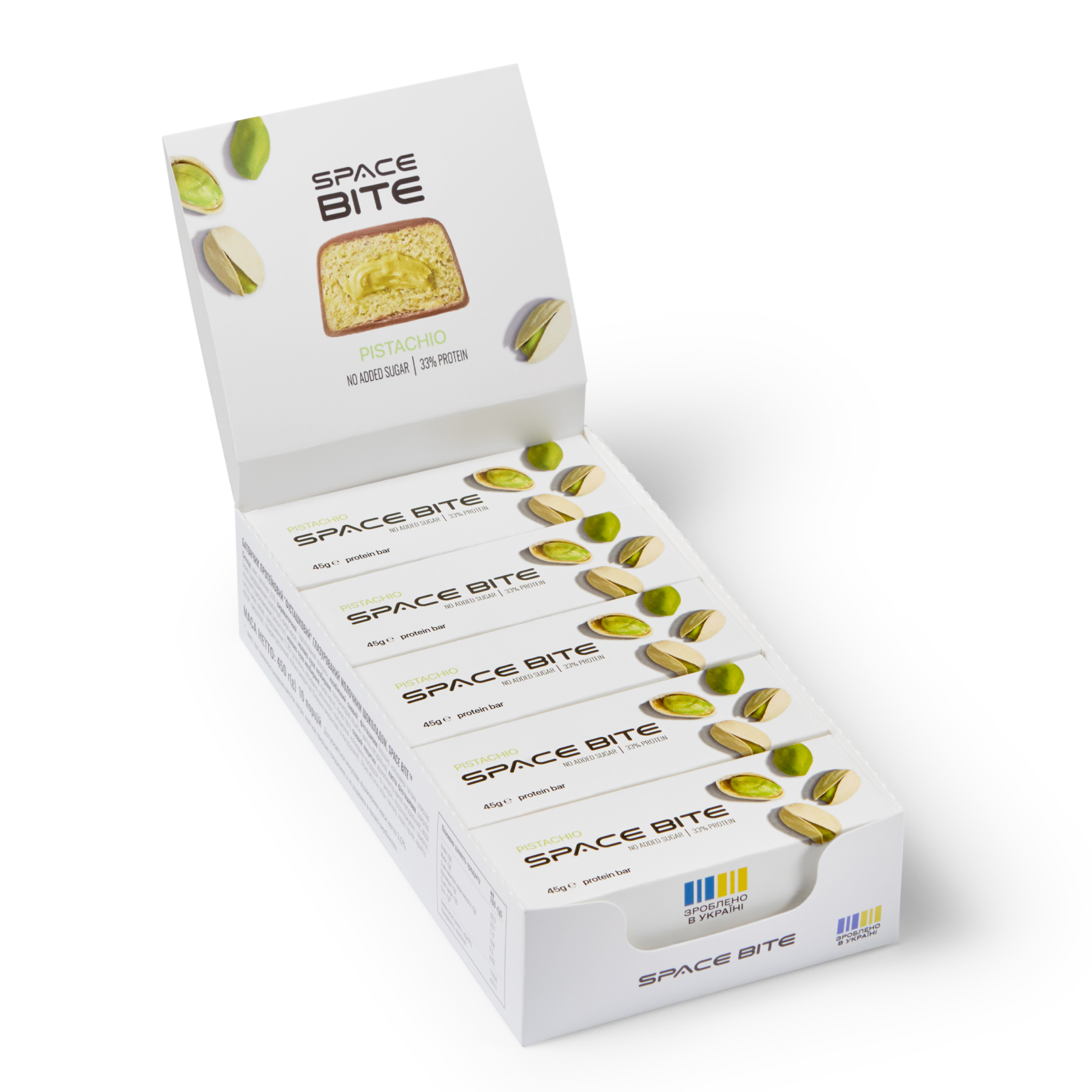 Space Bite - 10x45g Pistachio