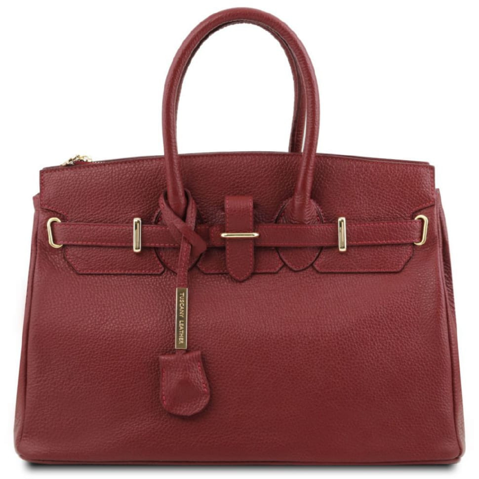 TL Bag шкіряна сумка жіноча Tuscany TL141529 (червоний)