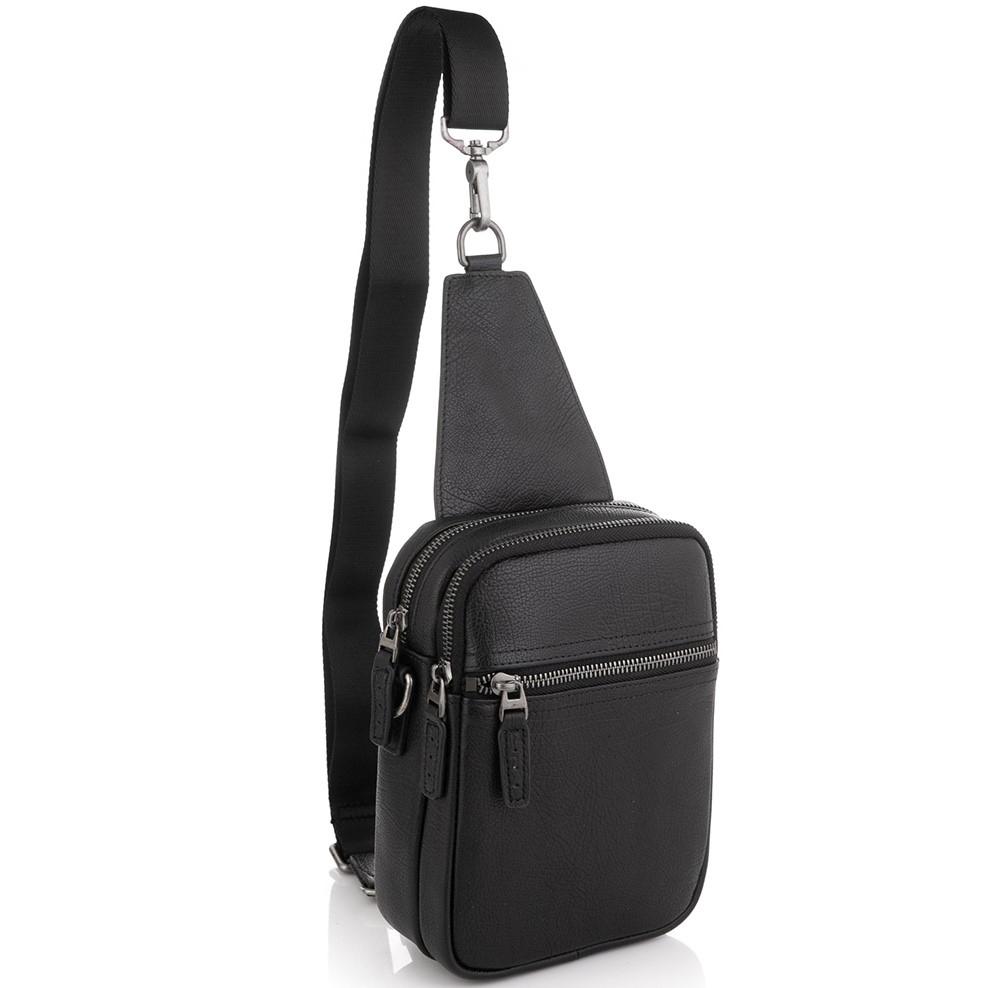 Сумка-слінг шкіряна чоловіча Tiding Bag NM29-88013A — фото 1