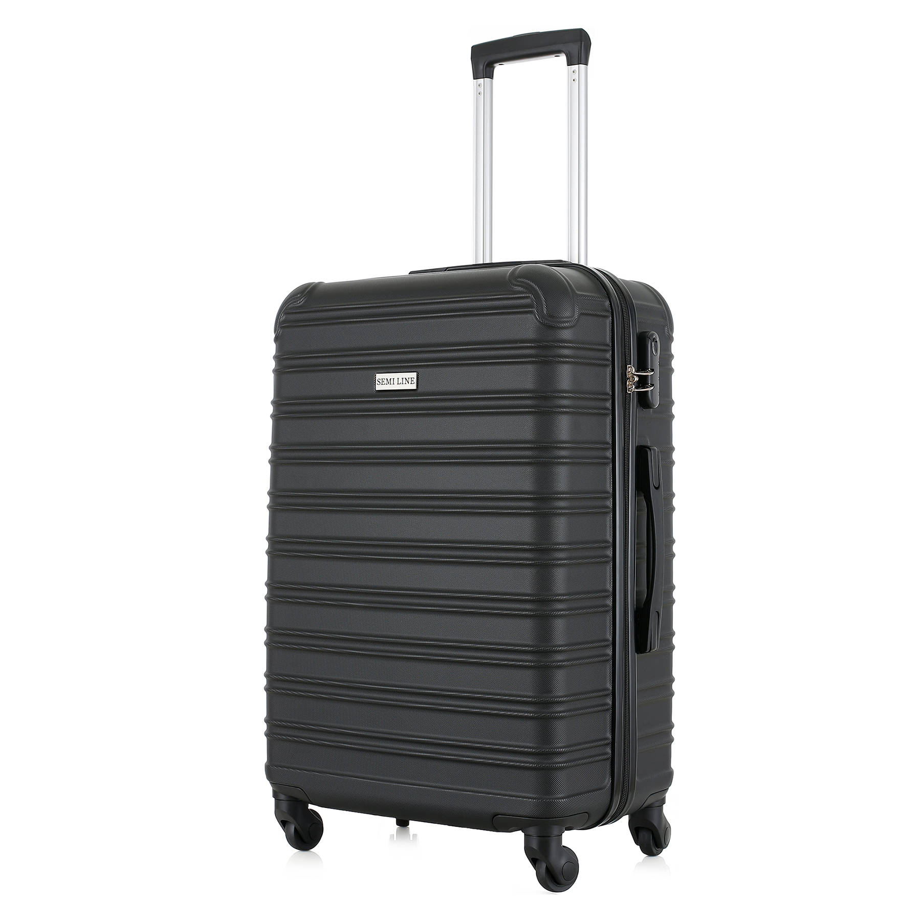 Валіза Semi Line 24" (M) Black (T5953-2)