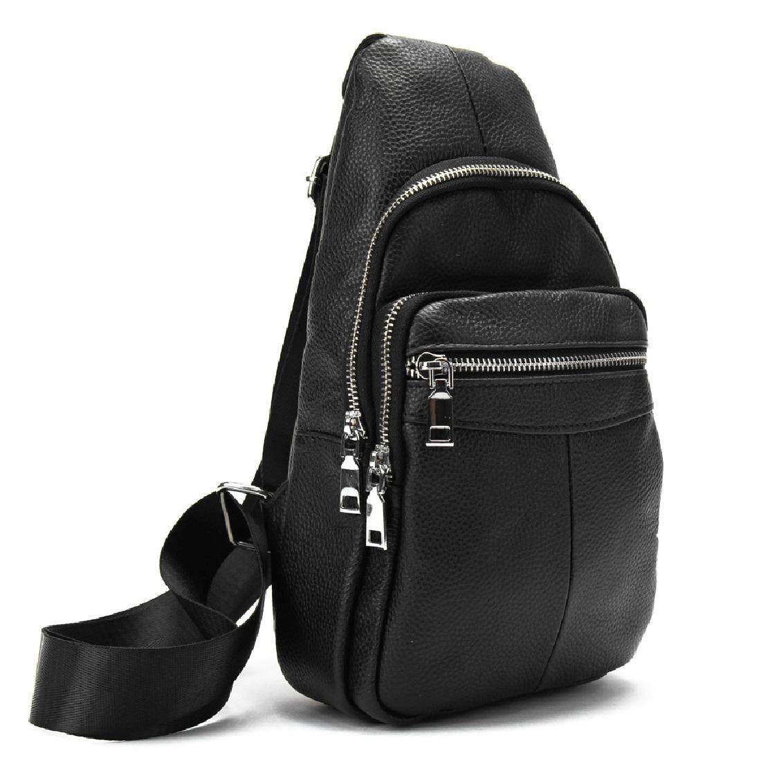 Шкіряна сумка слінг Tiding Bag M56-698A