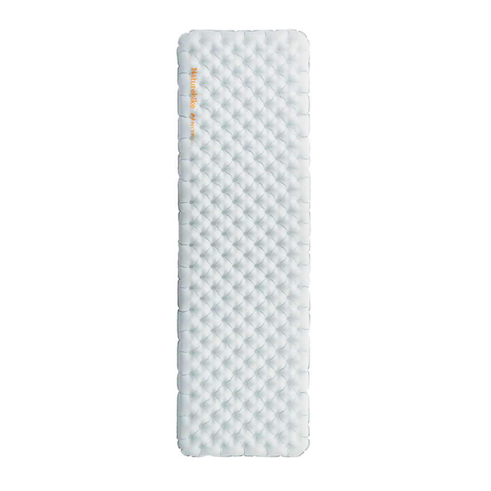 Матрац надувний одномісний UL Naturehike CNK2450WS012, 196*64, сірий — фото 1