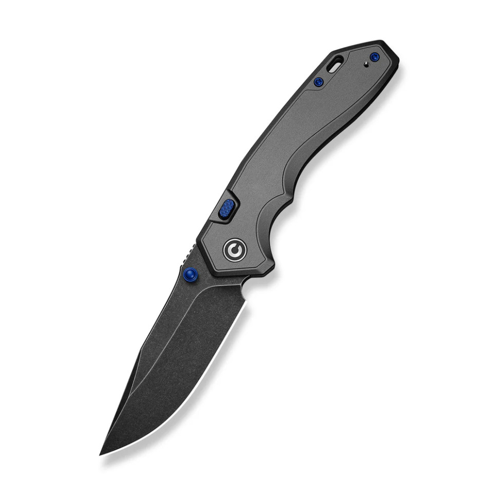 Ніж складаний туристичний Civivi Elite Brova, (8.7 см) CPM S35VN / Aluminum сірий — фото 1